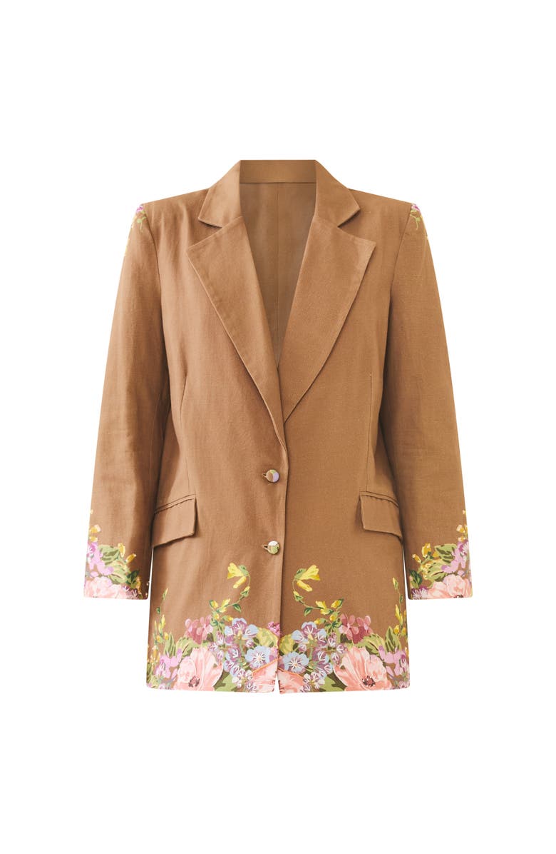 Eddy Sloan Blazer, Main, color, Carmel Victorian Floral
