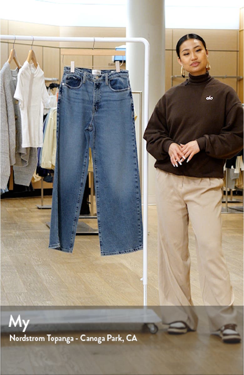 Le Pixie Jane Ankle Wide Leg Jeans, sales video thumbnail