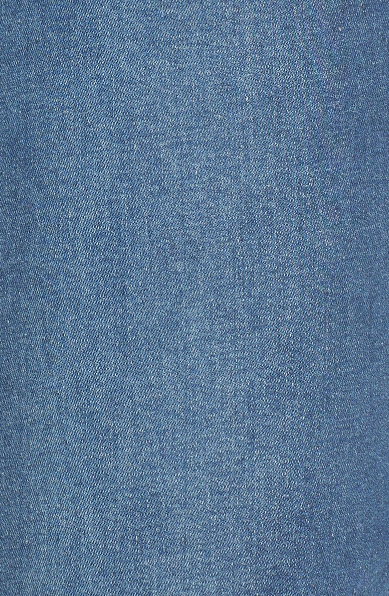 Zeza B by Hue Shipwreck Distressed Denim Leggings, Alternate, color, 