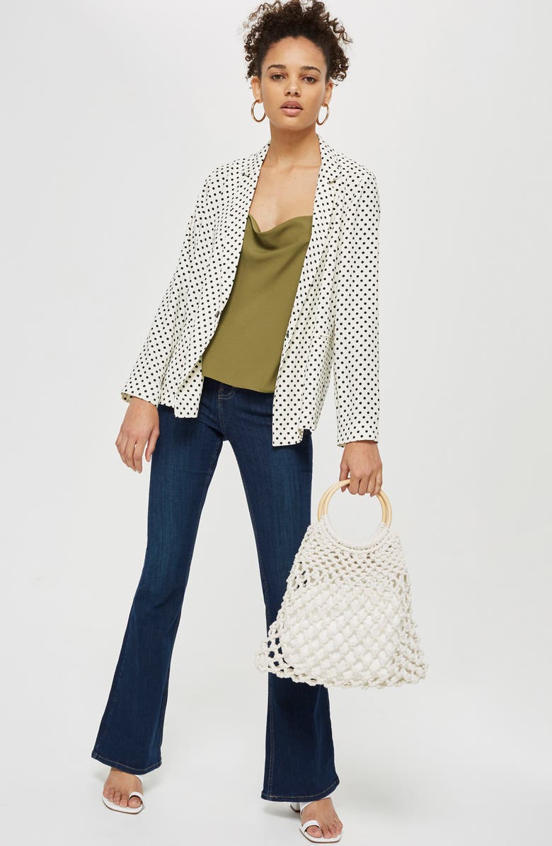 Topshop Cowl Neck Camisole, Alternate, color, 