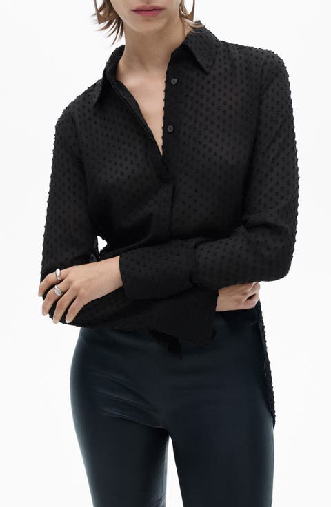 Plumeti Clip Dot Button-Up Shirt