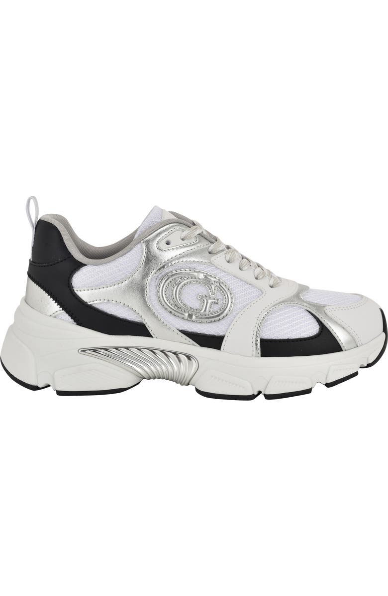 GUESS Ibitha Sneaker, Alternate, color, White
