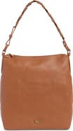 Sam Edelman Bay Chain Link Pebbled Leather Hobo Bag