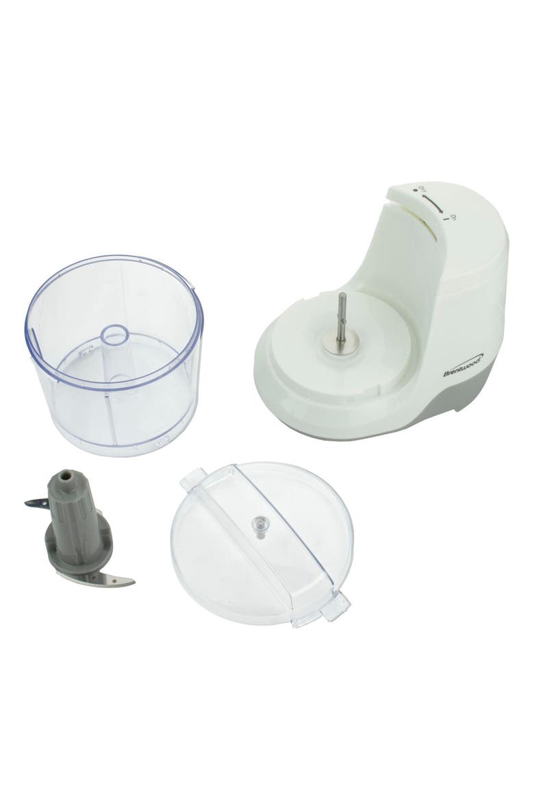 1.5 Cup Mini Food Chopper in White, Alternate, color, White