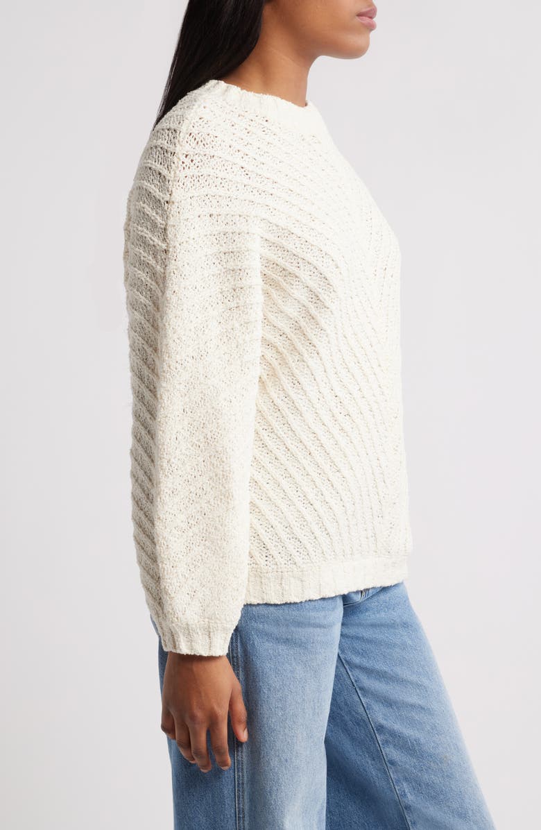 Rip Curl Classic Surf Cotton Blend Sweater, Alternate, color, Bone