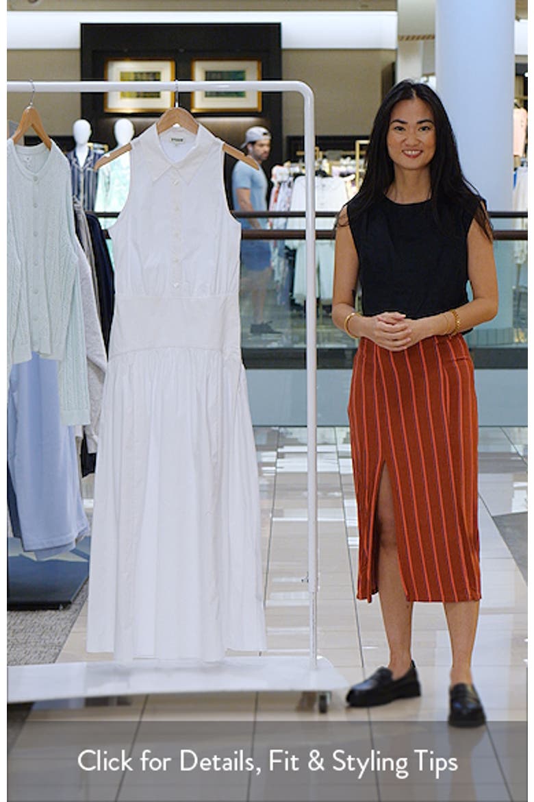 Romy Sleeveless Maxi Shirtdress video