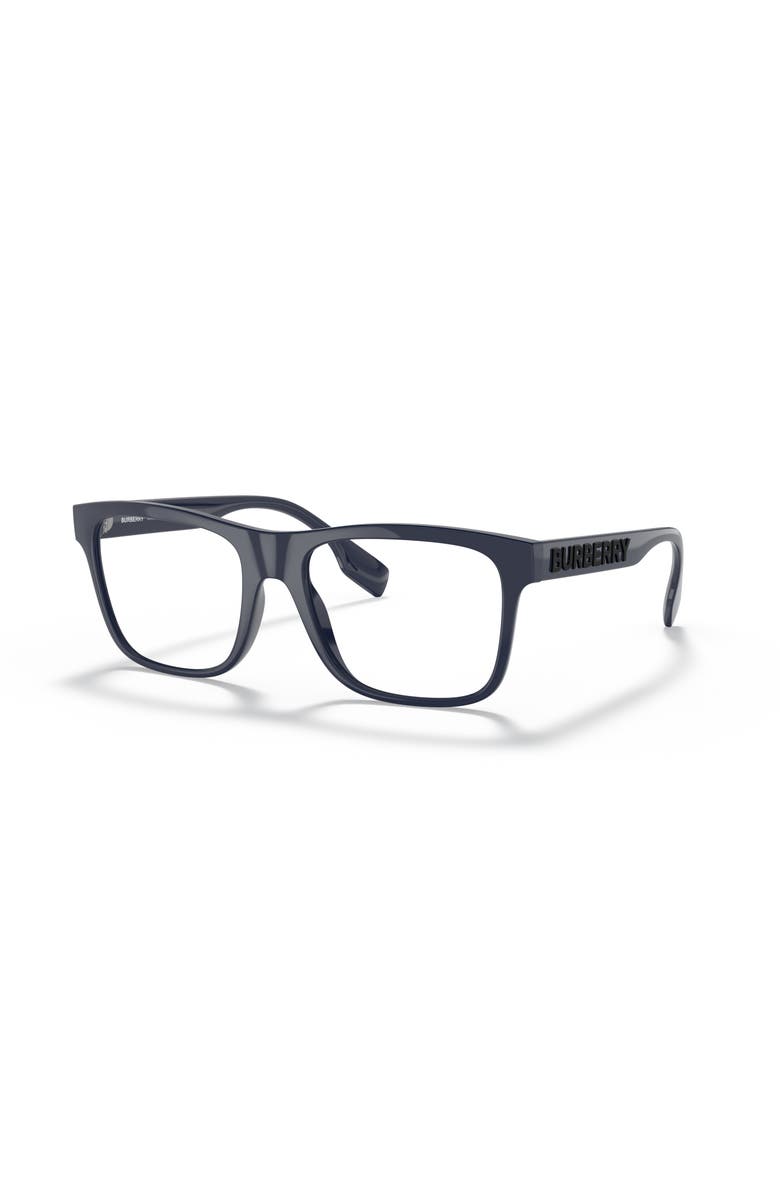Burberry 55mm Square optical glasses, Main, color, Blue