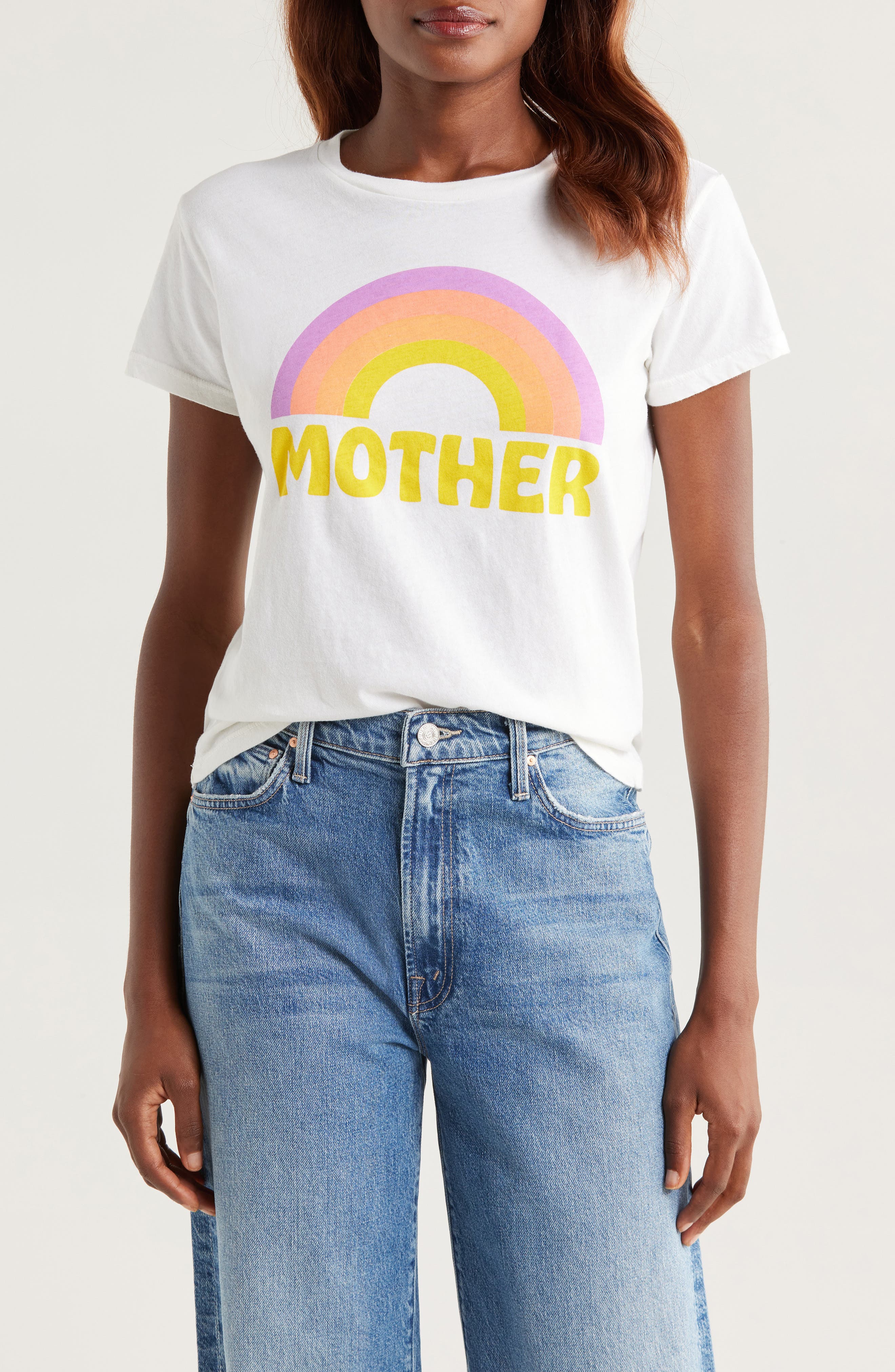 MOTHER The Boxy Goodie Goodie Supima® Cotton Tee