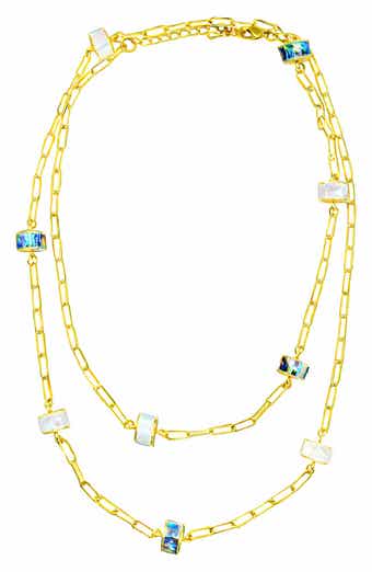 Adriatic Aura Layered Necklace
