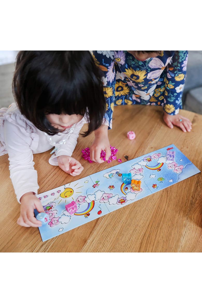 Unicorn Glitterluck Cloud Crystals Board Game, Alternate, color, Multi
