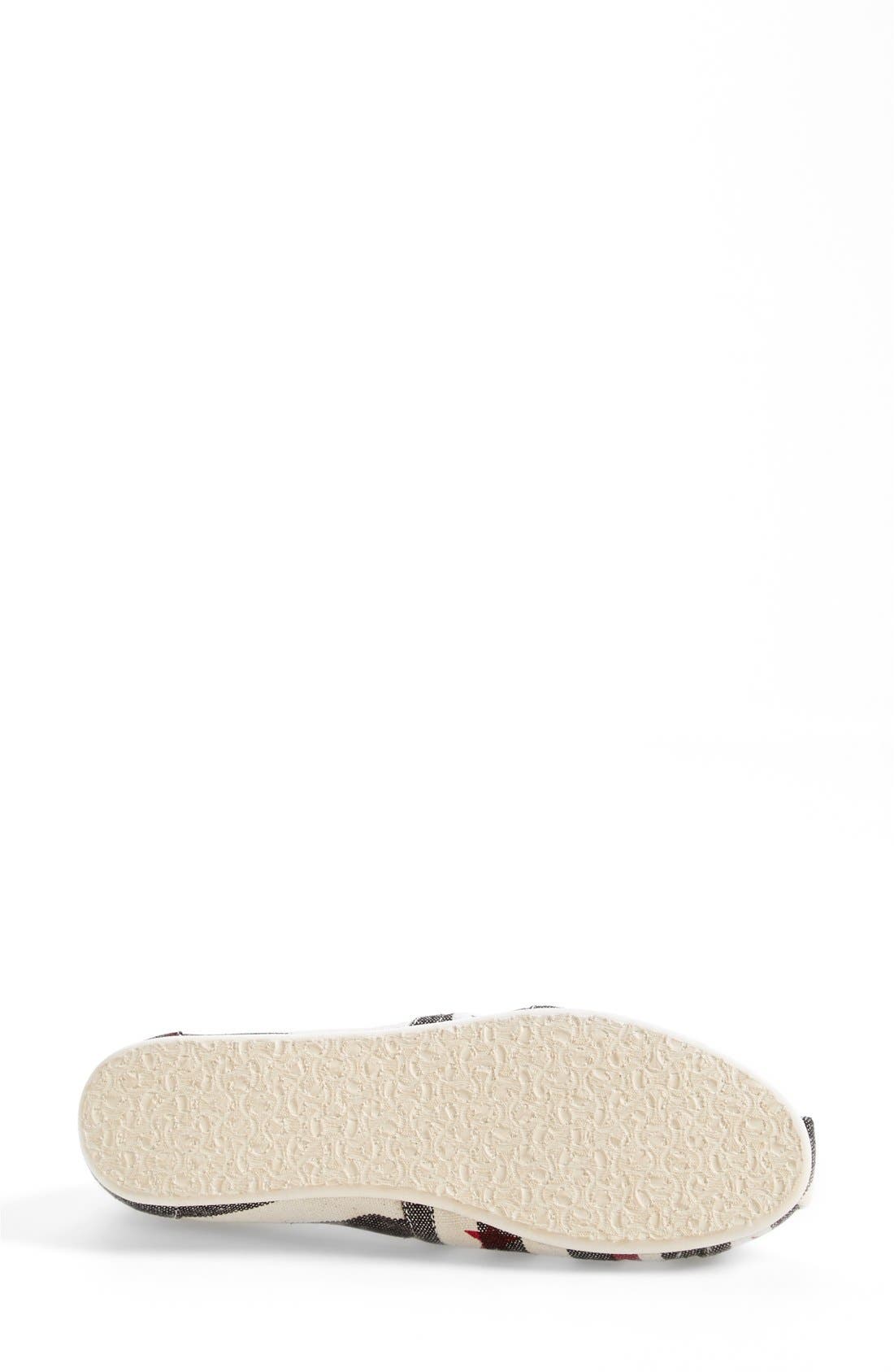 'Classic - Natural Star' Slip-On, Alternate, color, NAVY/ NATURAL