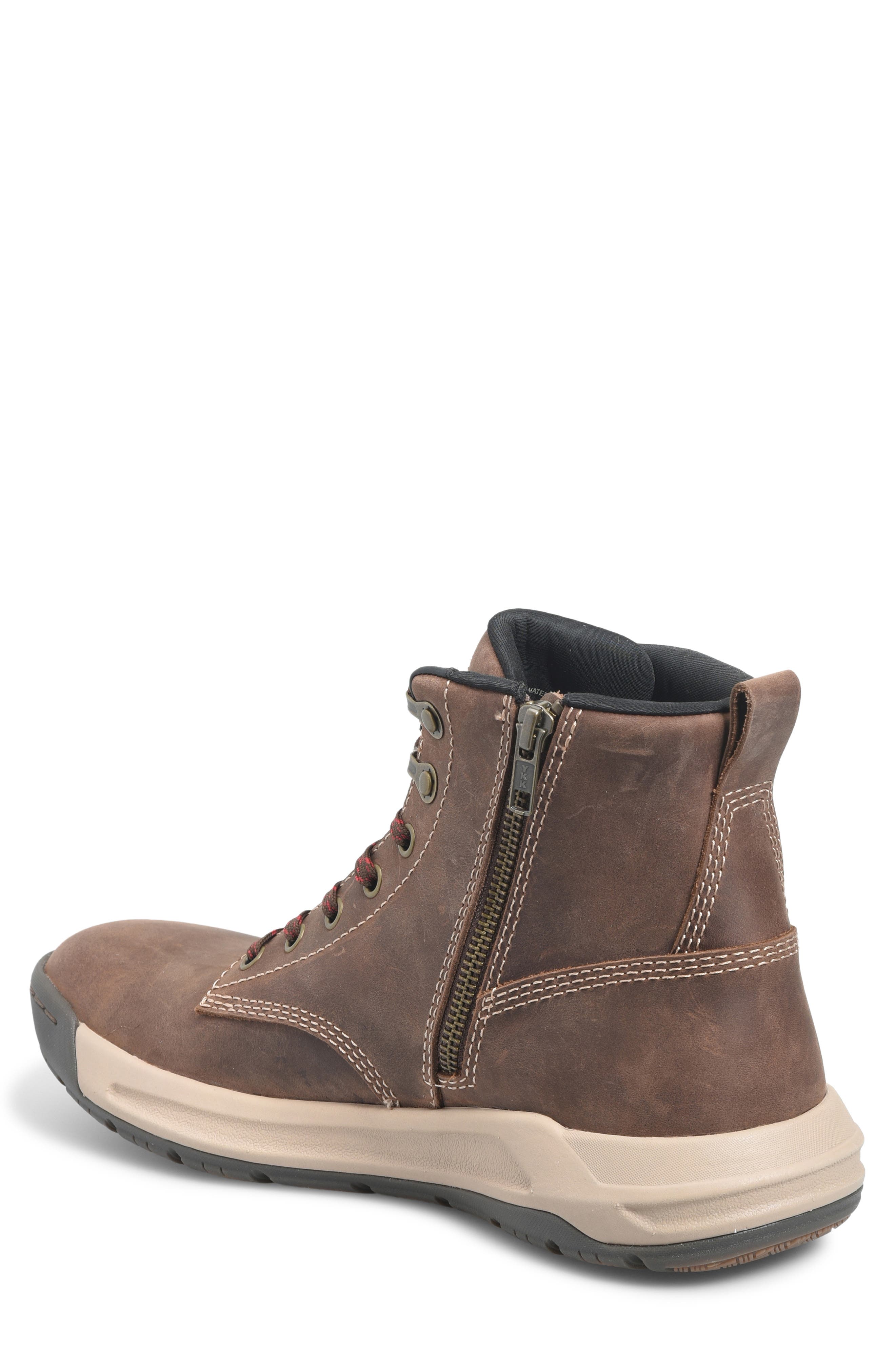 Align Eddy Waterproof Leather Boot, Alternate, color, Brown