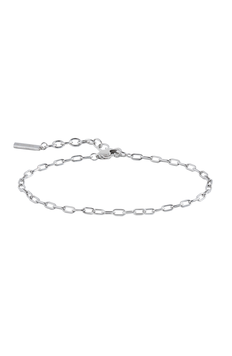 Alex and Ani Everyday Paperclip Chain Bracelet, Main, color, Silver