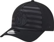 New Era Men's New Era  Black Dallas Mavericks Game Day Flag A-Frame 9FORTY Adjustable Hat