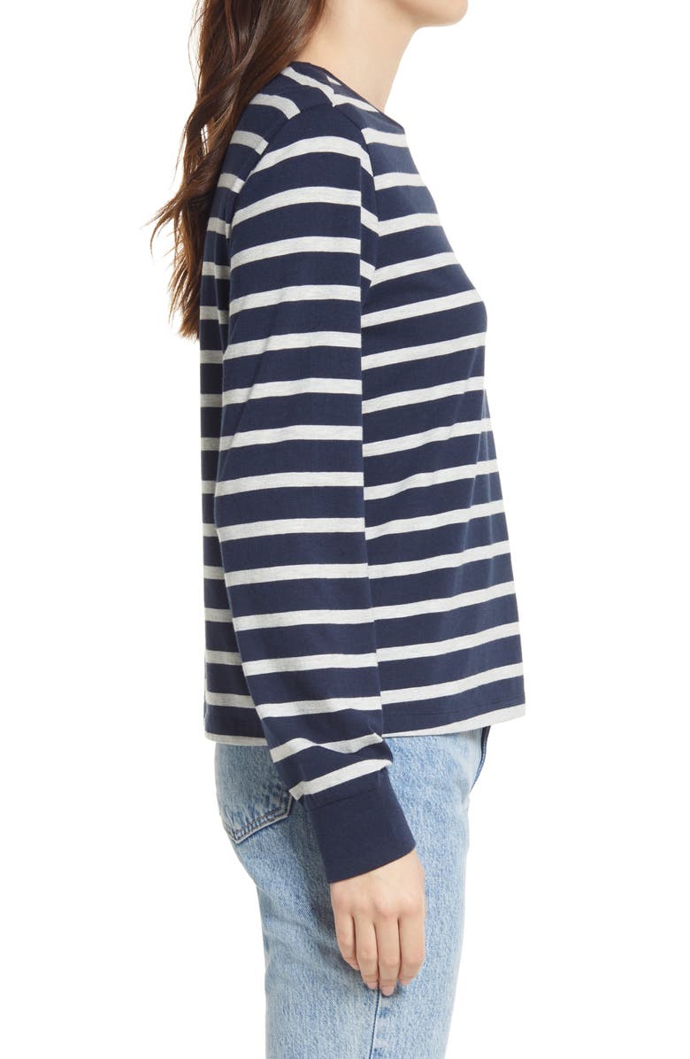 Treasure & Bond Stripe Long Sleeve T-Shirt, Alternate, color, 