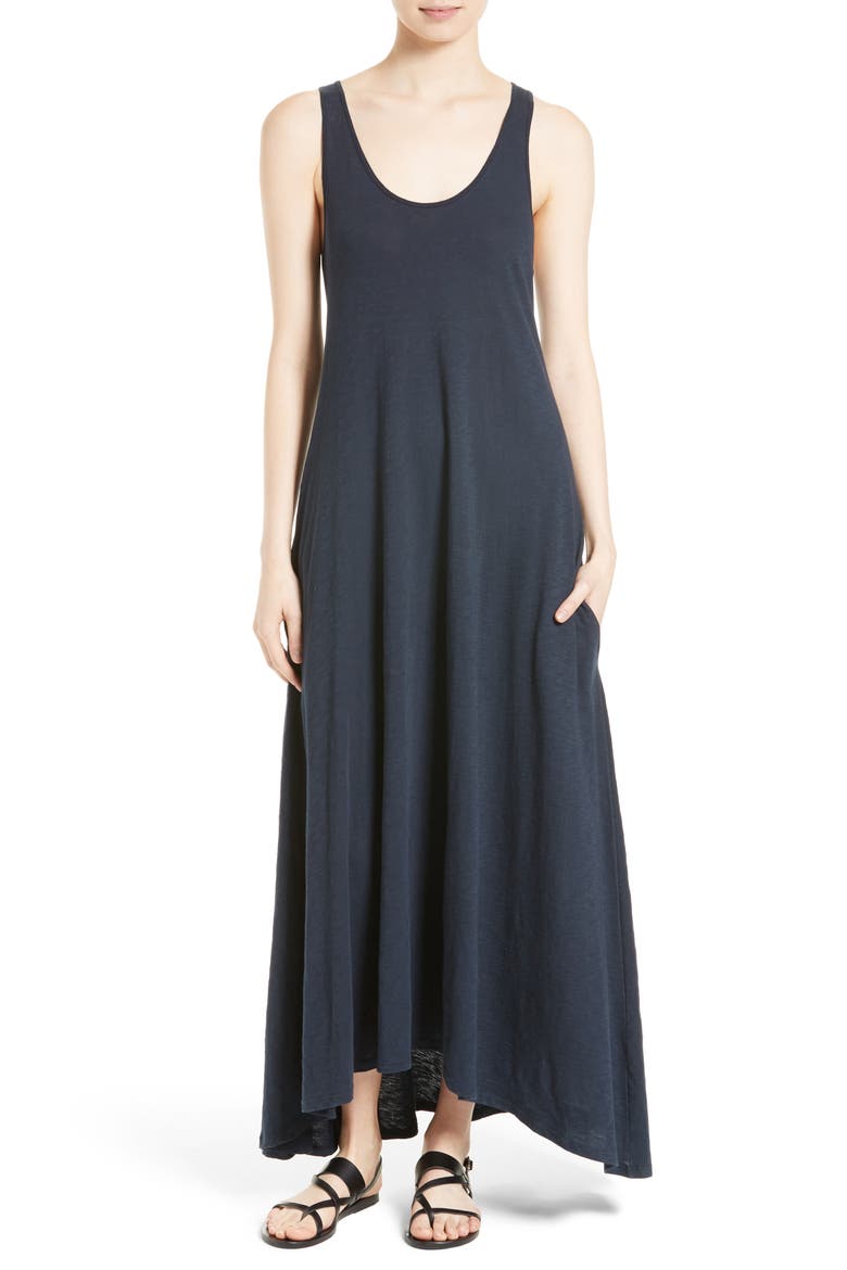 Laurem Nebulous A-Line Maxi Dress, Main, color, CONCORD