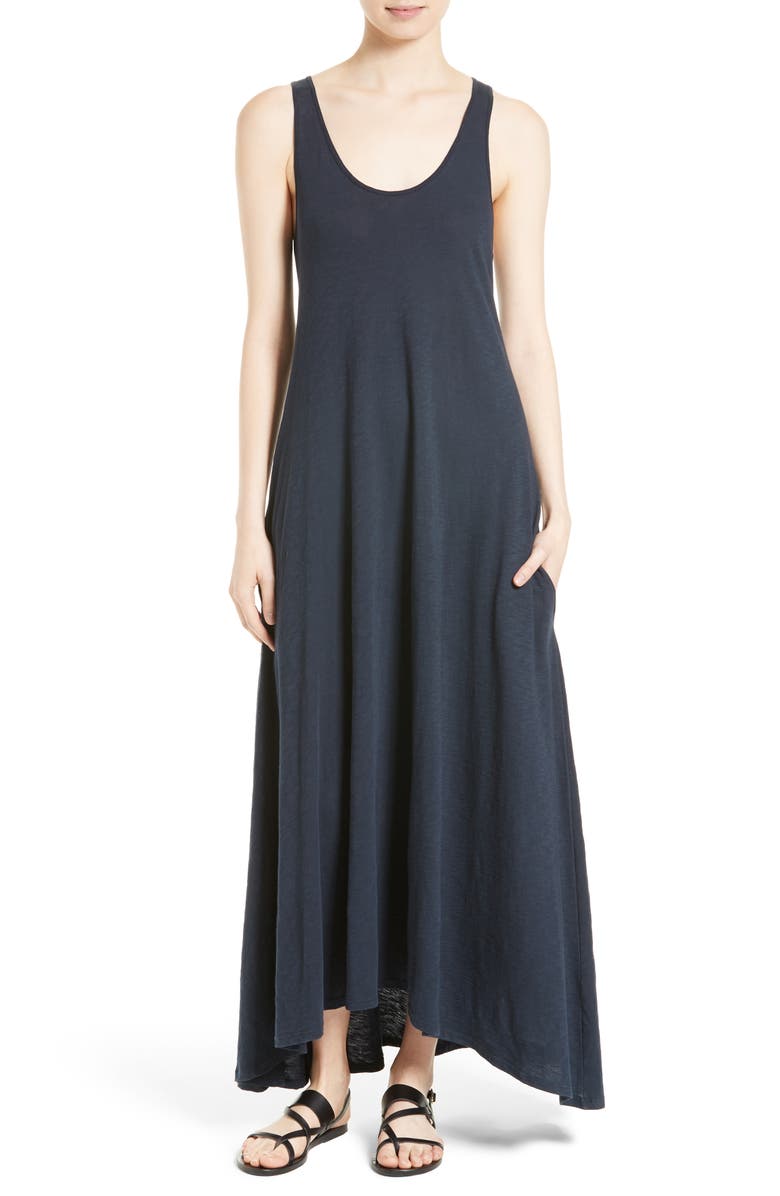 Theory Laurem Nebulous A-Line Maxi Dress, Main, color, 