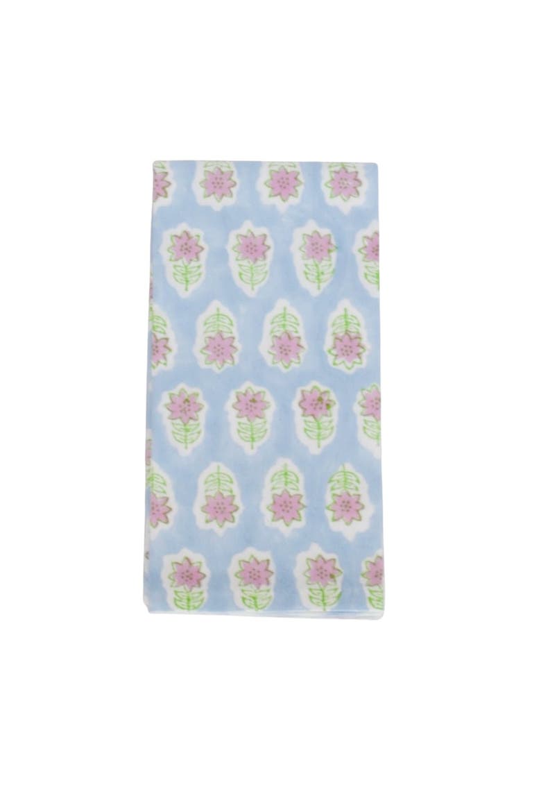 Lily Napkins - Set of 4, Alternate, color, Uniform Blue