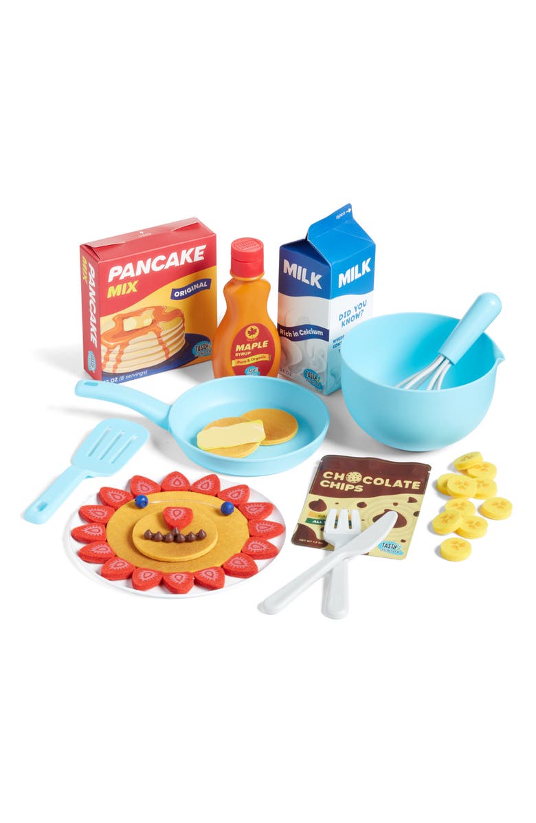Tasty Junior Prep 'N' Plate Pancake Playset, Alternate, color, Turquoise