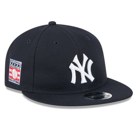 Men's New Era Navy New York Yankees Baseball Hall of Fame Retro Crown 9FIFTY Adjustable Hat