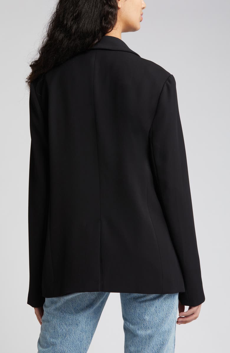 Open Edit Oversize Curve Hem Blazer, Alternate, color,