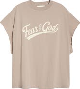Fear of God Essentials '90's Logo Graphic Cut Off Cotton Tank