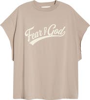 Fear of God Essentials '90's Logo Graphic Cut Off Cotton Tank
