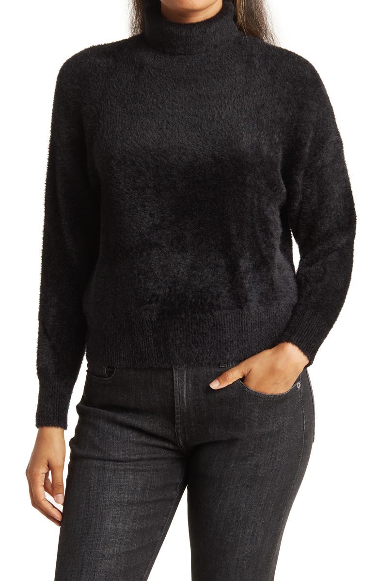 CYRUS Eyelash Knit Slouch Sweater, Main, color, 