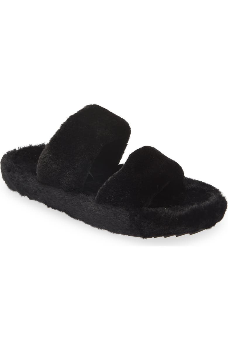 Billini Whistler Faux Fur Slipper, Main, color,
