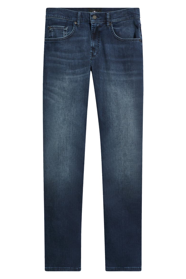 The Straight Leg Jeans, Alternate, color, DARK BLUE