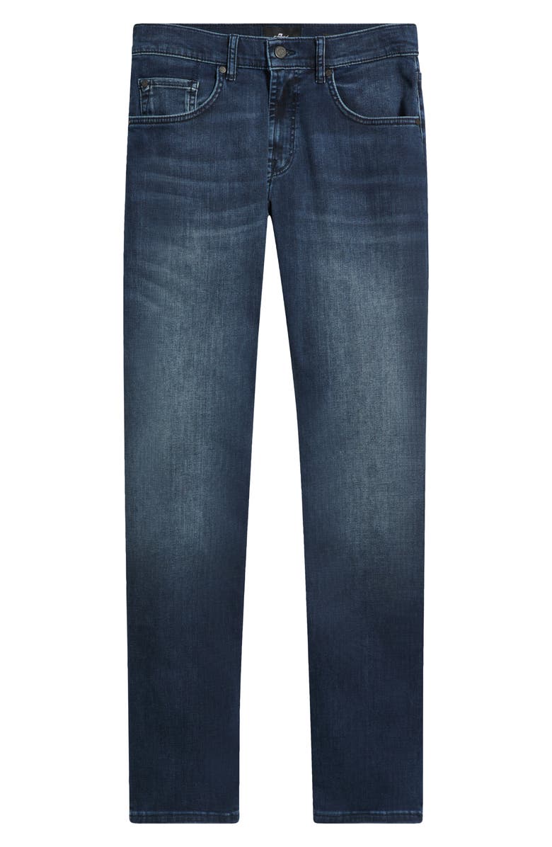 7 For All Mankind The Straight Leg Jeans, Alternate, color, Dark Blue