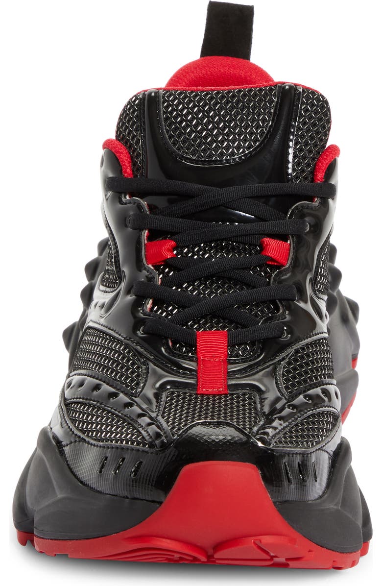 Christian Louboutin So Flo Sneaker, Alternate, color, Black