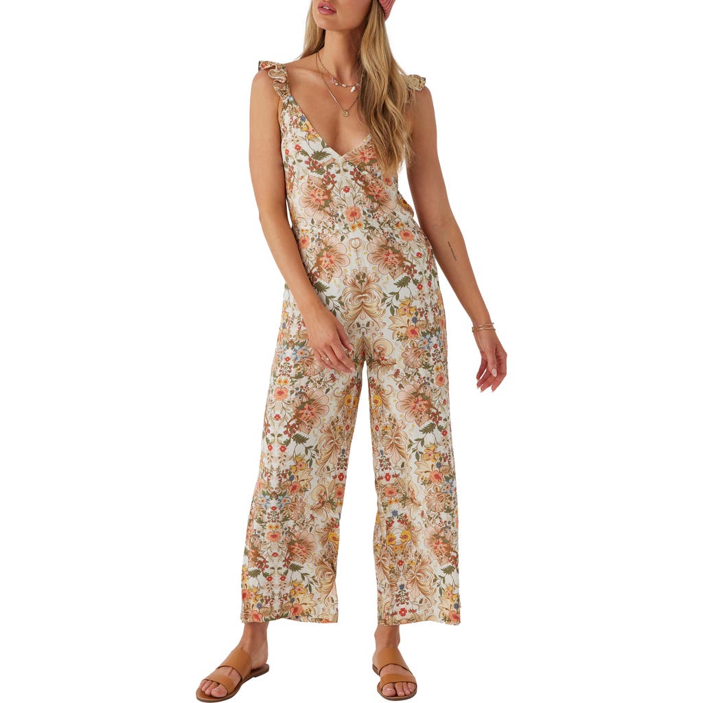 O'neill Monyca Wide Leg Jumpsuit In Multi