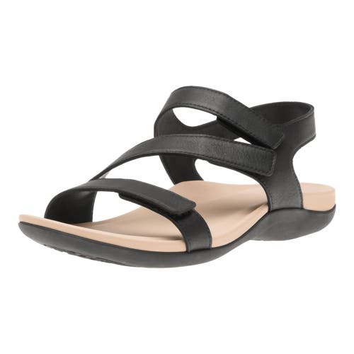 Abeo Oasis Sandal In Black - Metatarsal
