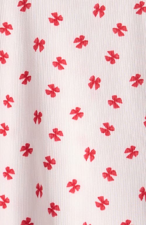 Ava & Yelly Kids' Fitted Long Sleeve Top & Leggings Set In Multi