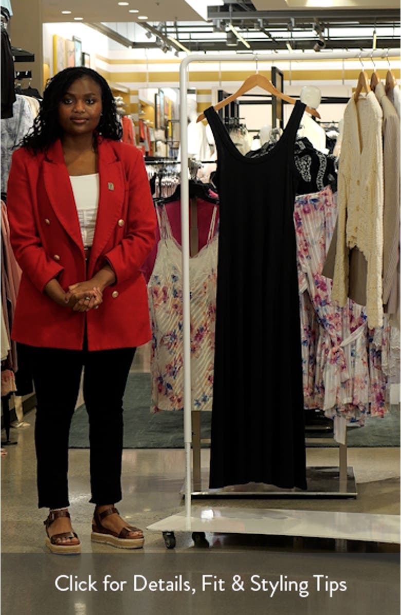 Lexi Sun-In Sleeveless Fit & Flare Rib Maxi Dress, sales video thumbnail