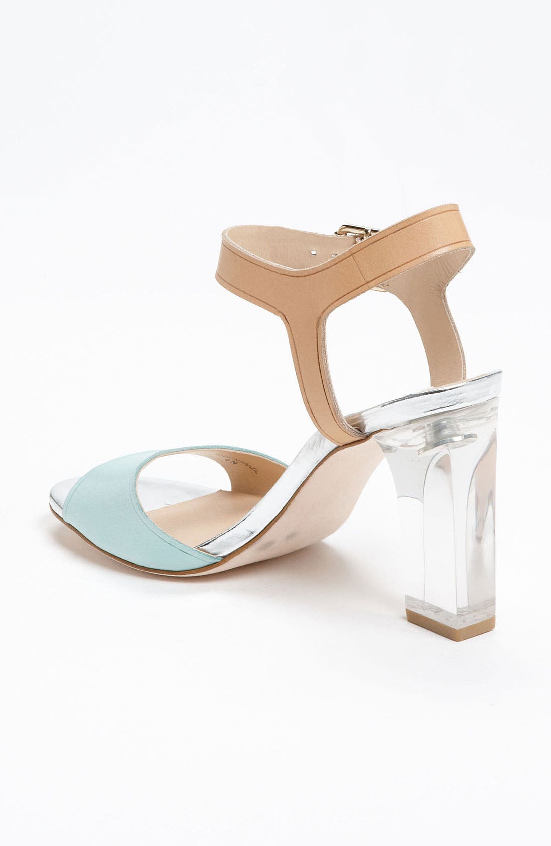 'Patmos' Sandal, Alternate, color, JADE/ NATURAL