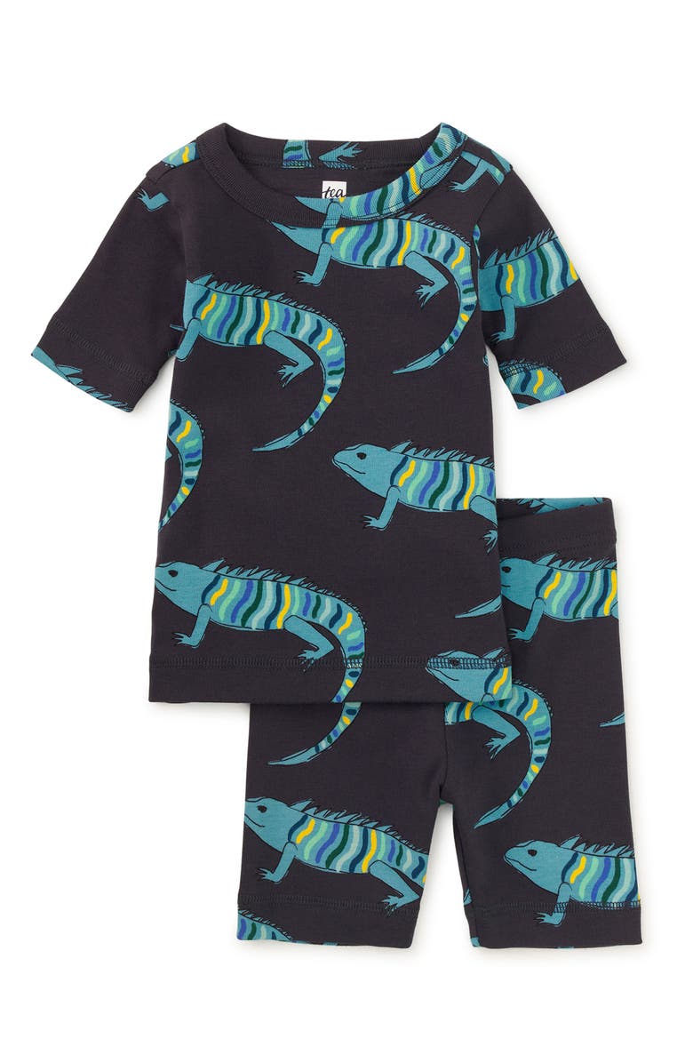 Tea Collection In Your Dreams Pajama Set 2.0, Alternate, color, Easy Iguanas