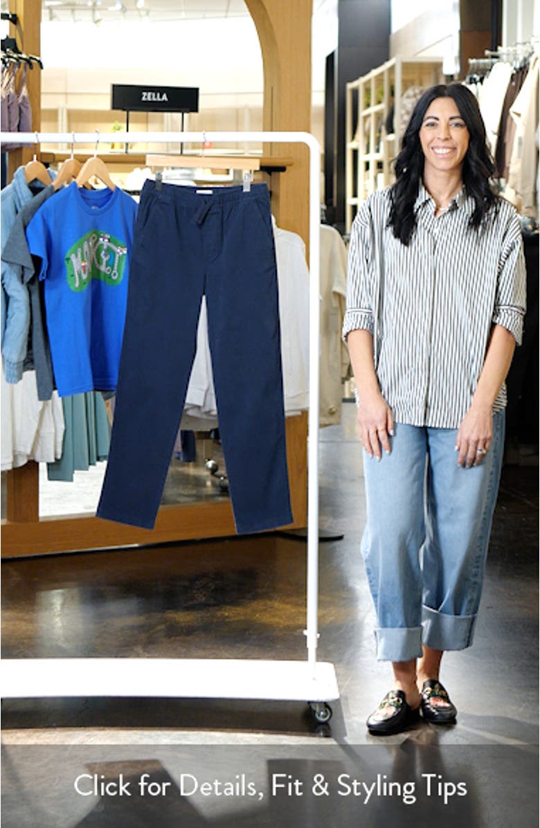 Kids' Relaxed Stretch Cotton Chinos, sales video thumbnail