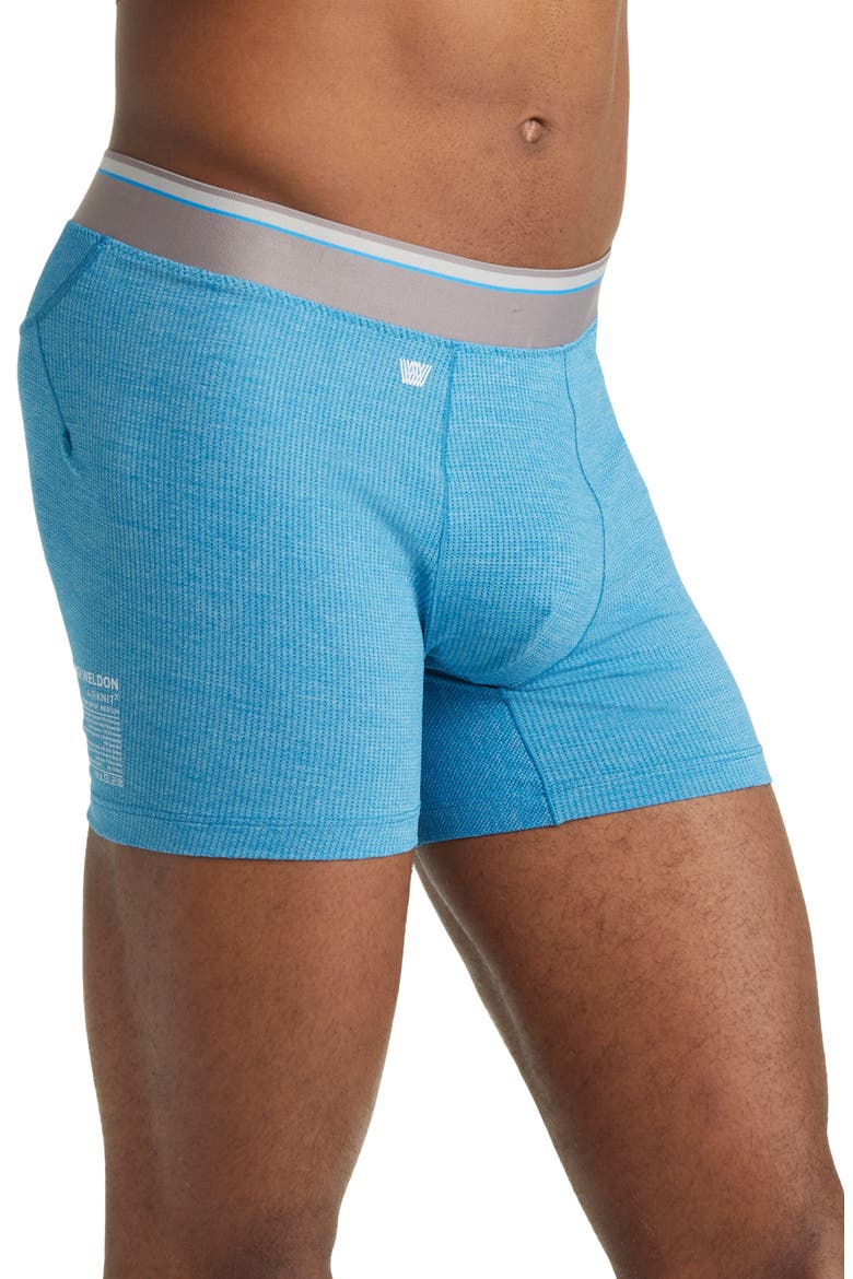 AIRKNITx Performance Boxer Briefs, Alternate, color, CERULEAN