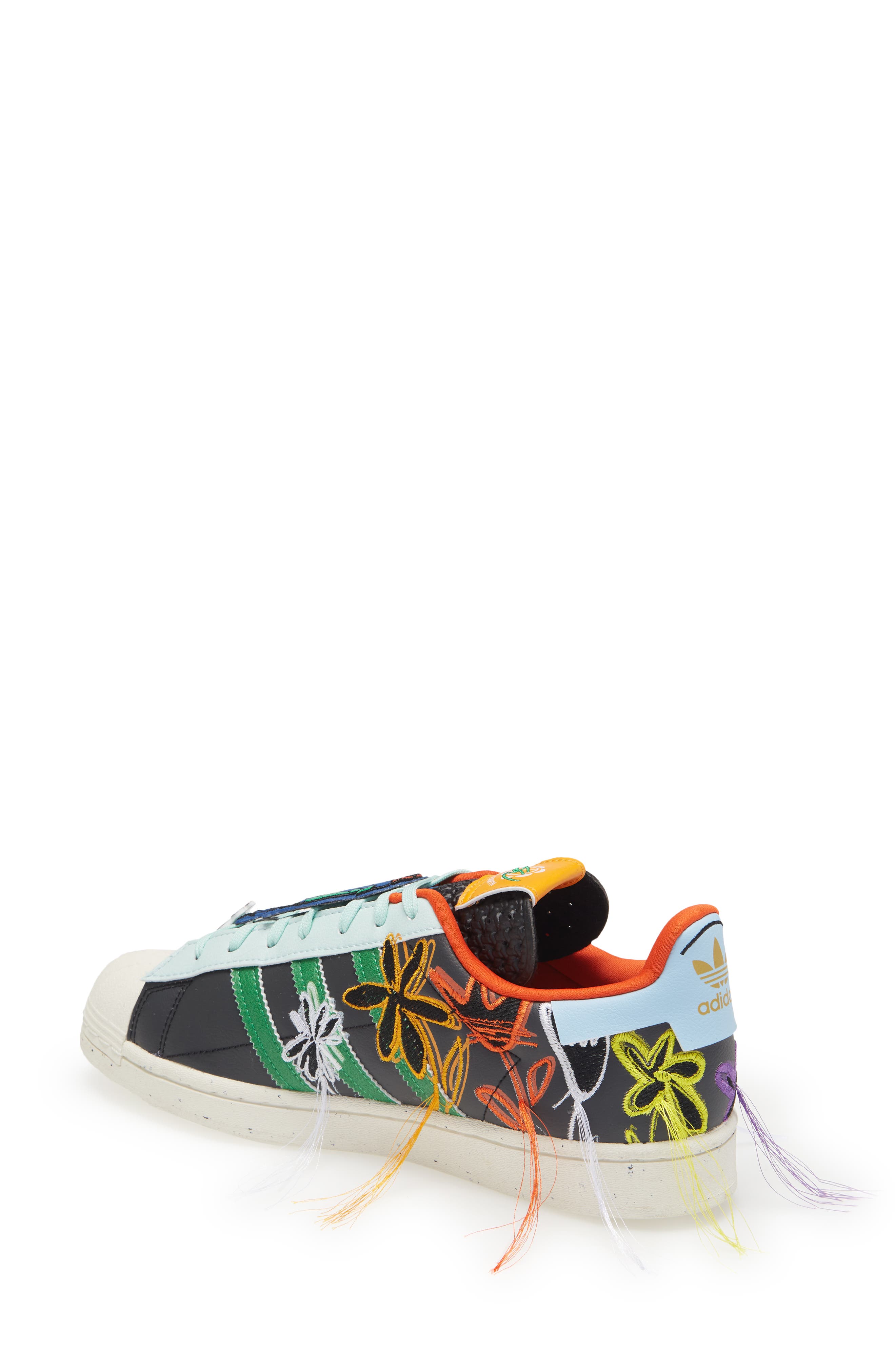 x Sean Wotherspoon Superstar SUPEREARTH Sneaker, Alternate, color, WHITE/ YELLOW/ BLACK