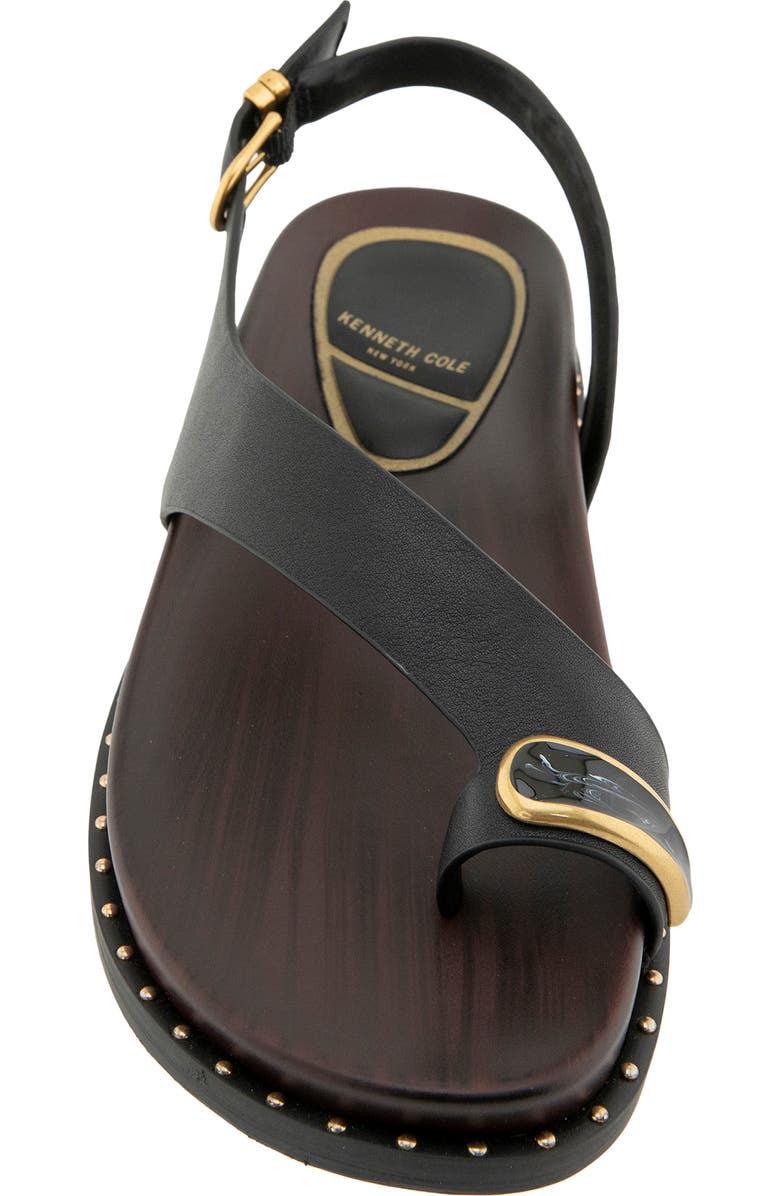 Kenneth Cole Dixon Sandal, Alternate, color, Black Leather