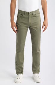 Bugatchi Five Pocket Stretch Cotton Pants