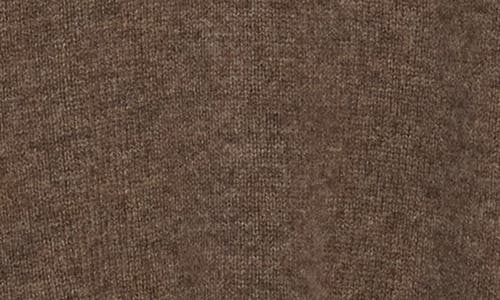Rodd & Gunn Gammons Wool Quarter Zip Sweater In Brown