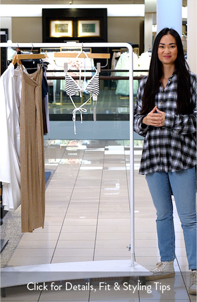 Stripe Bikini Top, sales video thumbnail