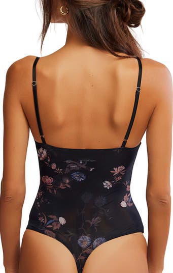 Intimately FP Floral Mesh Bodysuit