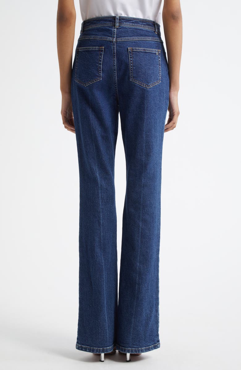 Cinq à Sept Tailors Crease Shailene Flare Jeans, Alternate, color, 