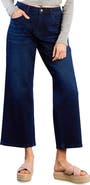 HINT OF BLU High Waist Ankle Relaxed Straight Leg Jeans