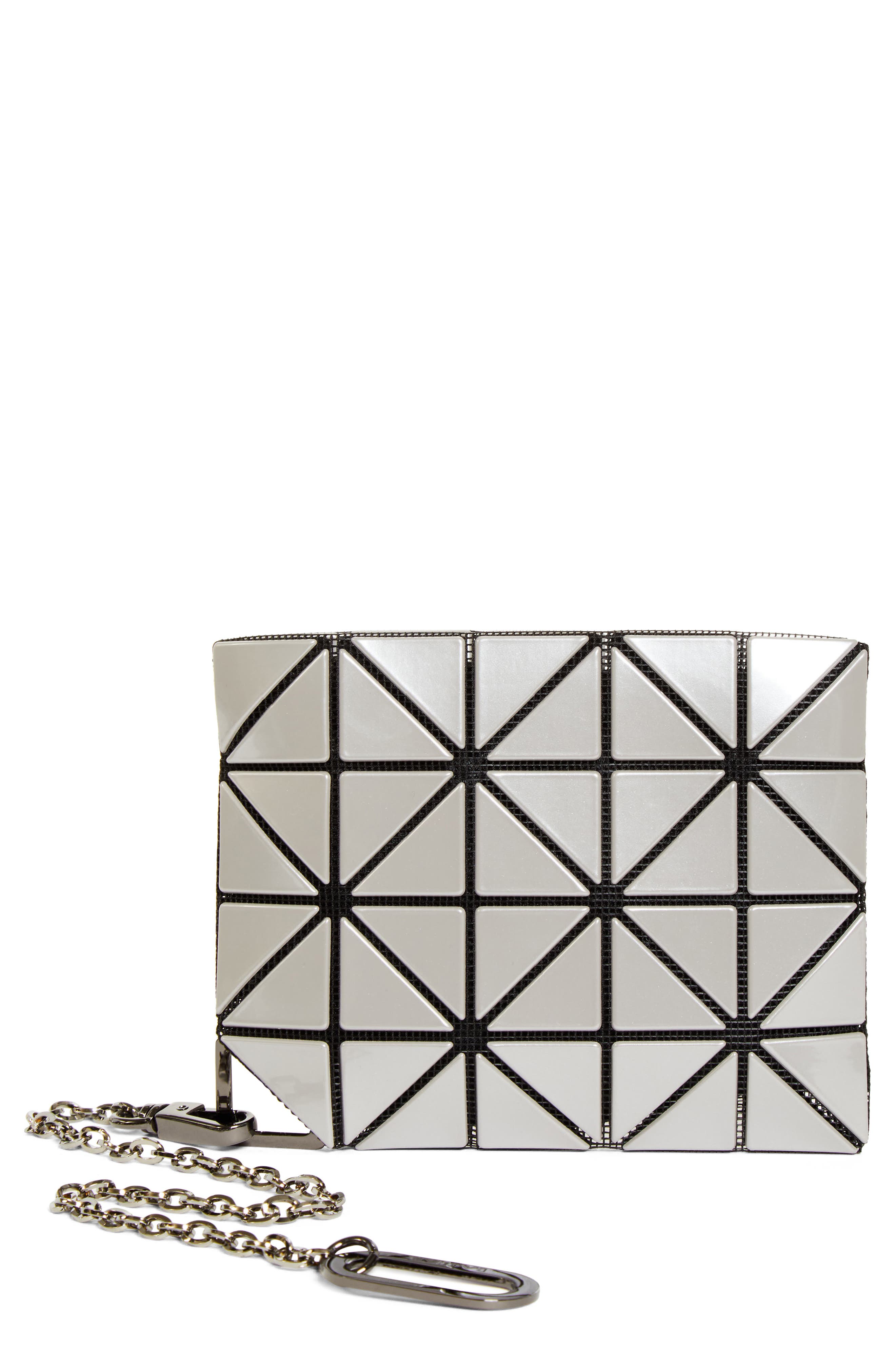 BAO BAO ISSEY MIYAKE シルバー クラッチバッグ Bao Bao Issey Miyake Lucent Zip Pouch | Nordstrom