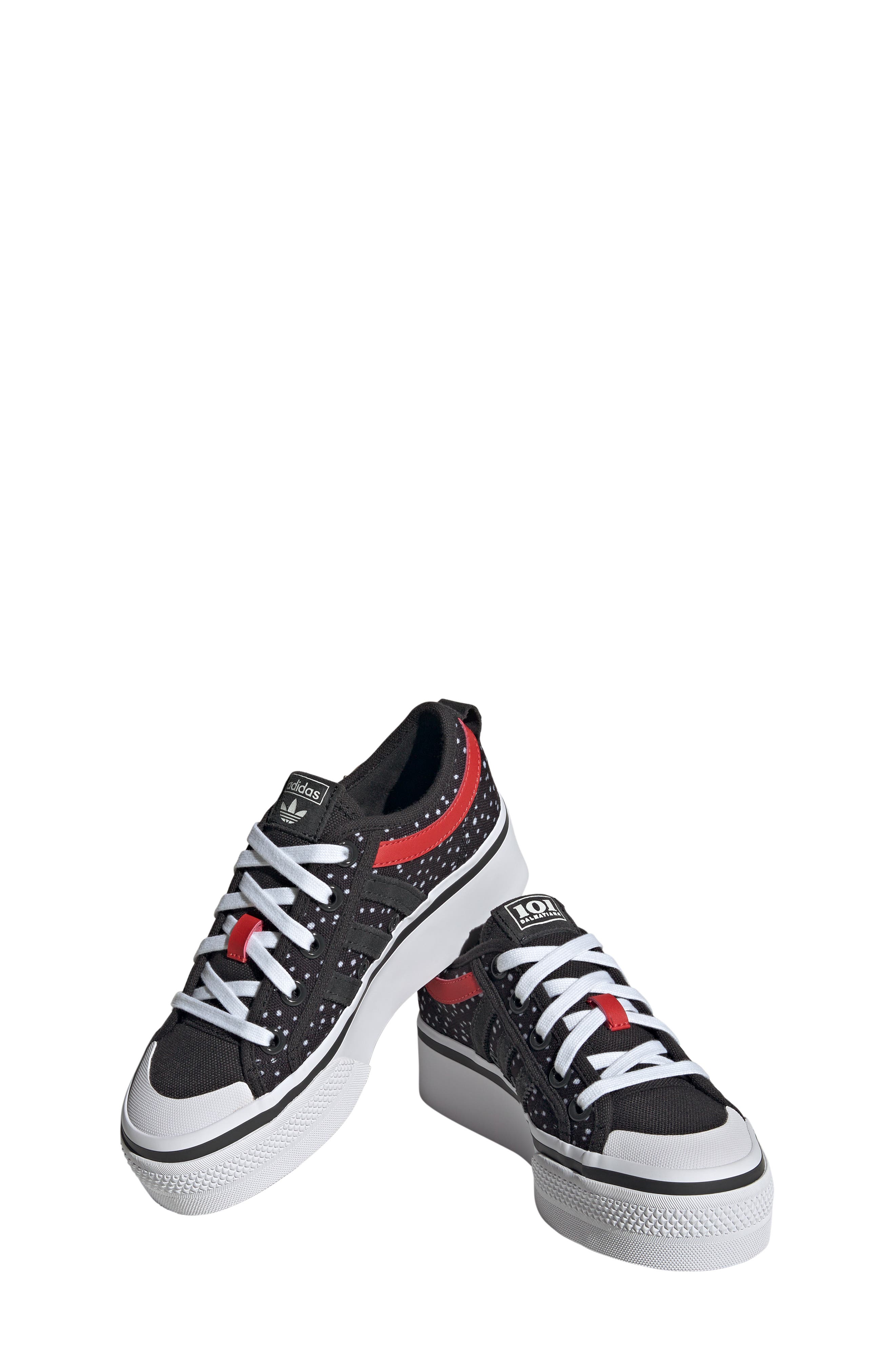 adidas x Disney Kids' '101 Dalmations' Sneaker, Main, color, 